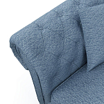 Мебельная ткань Шенилл голубой цвет 138 см T4-26 варинант исполнения - 6 | Loft Concept в Москве