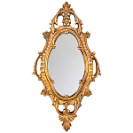 Зеркало настенное в ажурной раме бронзового цвета Classic Ornament Mirror варинант исполнения - 1 | Loft Concept в Москве