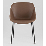 Стул Ashby экокожа светло-коричневый варинант исполнения - 2 | Loft Concept в Москве