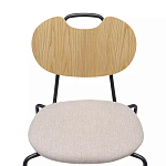 Стул с мягким сиденьем Stool Loft Light Brown варинант исполнения - 5 | Loft Concept в Москве