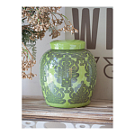 Банка с крышкой Porcelain Malachite Jar варинант исполнения - 3 | Loft Concept в Москве