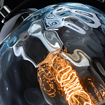 Подвесной светильник со стеклянном плафоном в форме бокала Kaleido варинант исполнения - 20 | Loft Concept в Москве