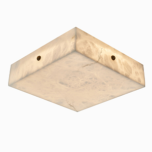 Накладной Потолочный светильник из натурального мрамора Marble cube