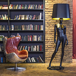 Лампа MANNEQUIN LAMP с абажуром изгибы тела варинант исполнения - 3 | Loft Concept в Москве