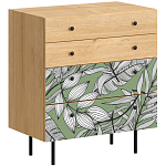 Комод с принтом на ящиках Elise Chest of Drawers варинант исполнения - 3 | Loft Concept в Москве