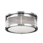 Потолочный светильник с цилиндрическим плафоном из рифленого прозрачного стекла Feiss варинант исполнения - 5 | Loft Concept в Москве