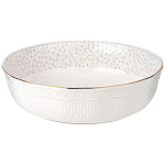 Обеденный сервиз белого цвета из фарфора на 6 персон 23 предмета Floral Charm варинант исполнения - 5 | Loft Concept в Москве