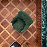 Дизайнерское кресло Gio Ponti D.151.4  Armchair варинант исполнения - 3 | Loft Concept в Москве