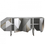 Комод с фасадом из геометрических фигур Coleccion Alexandra варинант исполнения - 1 | Loft Concept в Москве