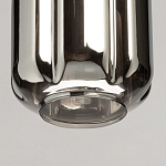 Люстра с 5-ю плафонами серого цвета Smoked Prism варинант исполнения - 5 | Loft Concept в Москве