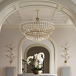 Бра с каркасом в виде веток усыпанных кристаллами Branches with Crystals варинант исполнения - 4 | Loft Concept в Москве