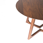 Обеденный стол круглый с изогнутыми ножками Godenza Round V Table варинант исполнения - 2 | Loft Concept в Москве