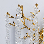 Бра золотого цвета с ветвями и хрустальными подвесками FAIRYTREE Light варинант исполнения - 4 | Loft Concept в Москве