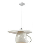 Подвесные светильники в виде белой посуды Flower Reversal варинант исполнения - 10 | Loft Concept в Москве