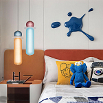 Подвесной светильник с стеклянным плафоном Polly варинант исполнения - 4 | Loft Concept в Москве