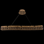 Люстра волнистой формы с текстурной огранкой Reflection of Reality варинант исполнения - 6 | Loft Concept в Москве