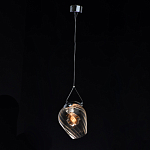 Подвесной светильник со стеклянном плафоном в форме бокала Kaleido варинант исполнения - 3 | Loft Concept в Москве