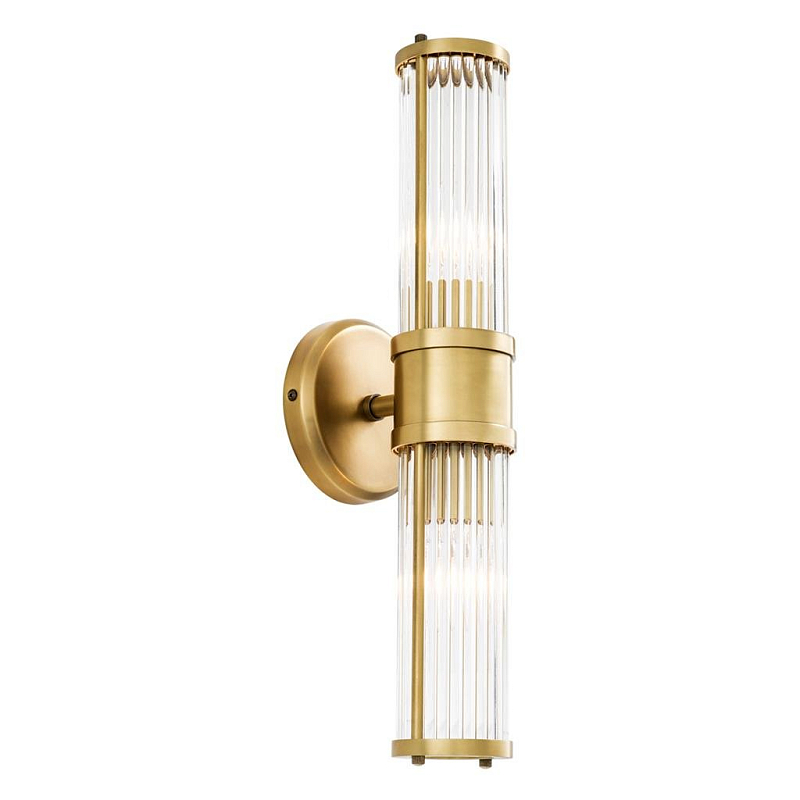  Wall Lamp Claridges Double Brass        | Loft Concept 