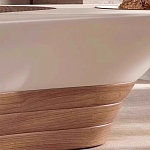 Журнальный столик фигурный со стеклянной столешницей Table Drop варинант исполнения - 5 | Loft Concept в Москве