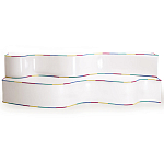 Дизайнерский модульный диван волнистой формы с цветным принтом Poltronova Superonda Sofa варинант исполнения - 5 | Loft Concept в Москве