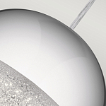 Подвесной светильник со сферическим плафоном из акрила с циркониевыми вкраплениями Kichler варинант исполнения - 6 | Loft Concept в Москве