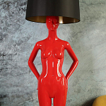 Лампа MANNEQUIN LAMP с абажуром созерцание силуэта варинант исполнения - 6 | Loft Concept в Москве