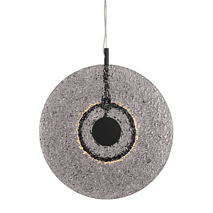 Подвесной светильник из дымчатого фактурного двойного стекла Heterochromia