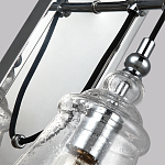 Бра с плафоном в форме колокола из прозрачного стекла с пузырьками Feiss варинант исполнения - 2 | Loft Concept в Москве