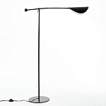 Торшер с поворотным плафоном Aracea Black Floor Lamp варинант исполнения - 4 | Loft Concept в Москве