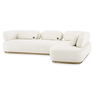 Диван Philipp Plein Sofa Signature Lounge Белый