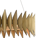 Люстра круглая с фактурным абажуром Graduated Heights варинант исполнения - 1 | Loft Concept в Москве