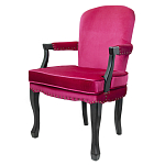 Кресло Aubrey Classical Armchair rose velour варинант исполнения - 3 | Loft Concept в Москве