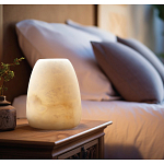 Настольная лампа в форме трапеции из натурального камня Soft Glow of Stone варинант исполнения - 4 | Loft Concept в Москве