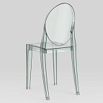 Прозрачный стул с серым оттенком LOUIS GHOST CHAIR варинант исполнения - 5 | Loft Concept в Москве