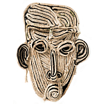 Арт-Объект из нитей Черно-Белый портрет Joana Schneider  варинант исполнения - 4 | Loft Concept в Москве