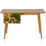 Письменный стол с принтом на ящиках Elise Desk варинант исполнения - 2 | Loft Concept в Москве