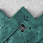 Панно «Земля Биармии» варинант исполнения - 3 | Loft Concept в Москве