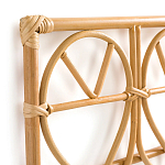 Настенная вешалка из ротанга Wila Wall Hanger L варинант исполнения - 4 | Loft Concept в Москве