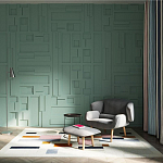 Гипсовая 3D Панель TETRIS варинант исполнения - 1 | Loft Concept в Москве