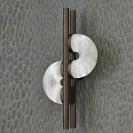 Бра  с фигурным мраморным рассеивателем Spiral of Warm Light варинант исполнения - 2 | Loft Concept в Москве