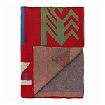 Плед хлопковый по мотивам чувашских орнаментов Ural and Siberian Patterns варинант исполнения - 2 | Loft Concept в Москве