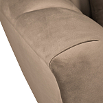 Дизайнерское кресло мягкое из серого велюра Serenity варинант исполнения - 3 | Loft Concept в Москве