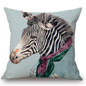 Декоративная подушка Zebra #2