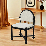 Дизайнерский стул деревянный с полукруглой спинкой Highquality варинант исполнения - 2 | Loft Concept в Москве