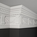 Карниз с орнаментом KO-27 варинант исполнения - 1 | Loft Concept в Москве