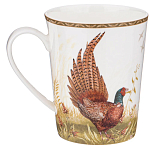Кружка из фарфора с изображением фазанов 480 мл Hunting Porcelain Collection варинант исполнения - 1 | Loft Concept в Москве