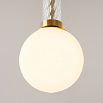 Подвесной светильник со стеклянными вставками Helios варинант исполнения - 5 | Loft Concept в Москве