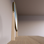 Туалетный Стол с зеркалом Primo Светлый дуб варинант исполнения - 6 | Loft Concept в Москве