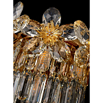 Бра с декоративными элементами в виде крупных хрустальных цветов Palace Gardens варинант исполнения - 3 | Loft Concept в Москве