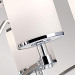 Люстра с белыми стеклянными плафонами в форме цилиндра Feiss варинант исполнения - 8 | Loft Concept в Москве